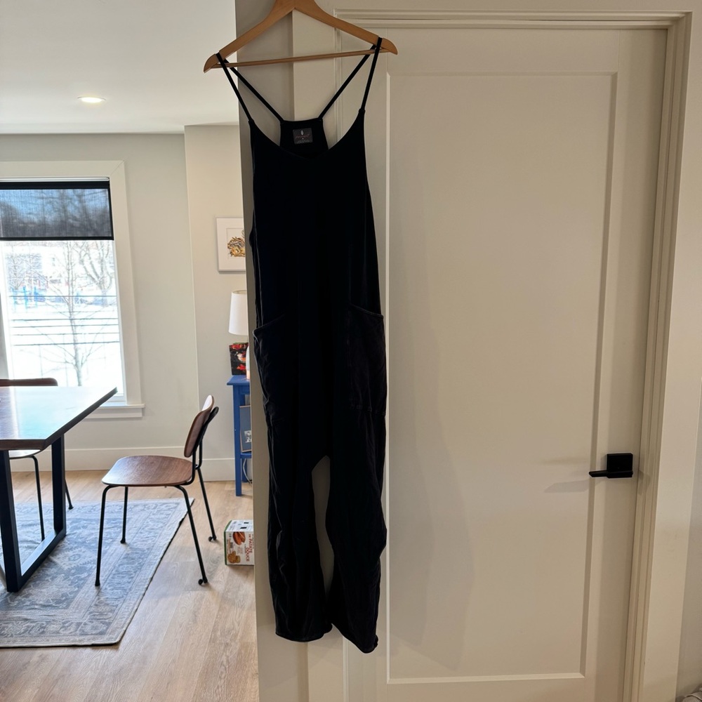 Free people hot shot onesie black medium